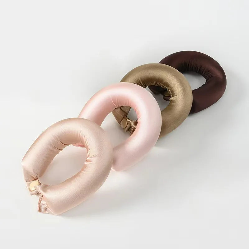 Heatless Satin Curling Rod: Overnight Curls, No Heat