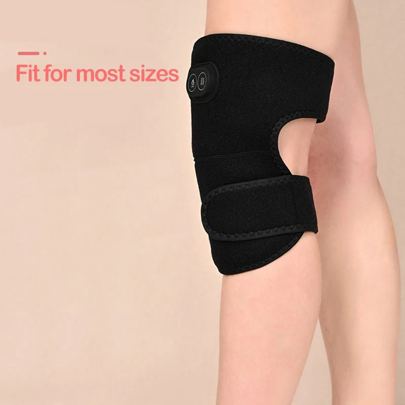USB Heated Shoulder & Knee Wrap with Vibration
