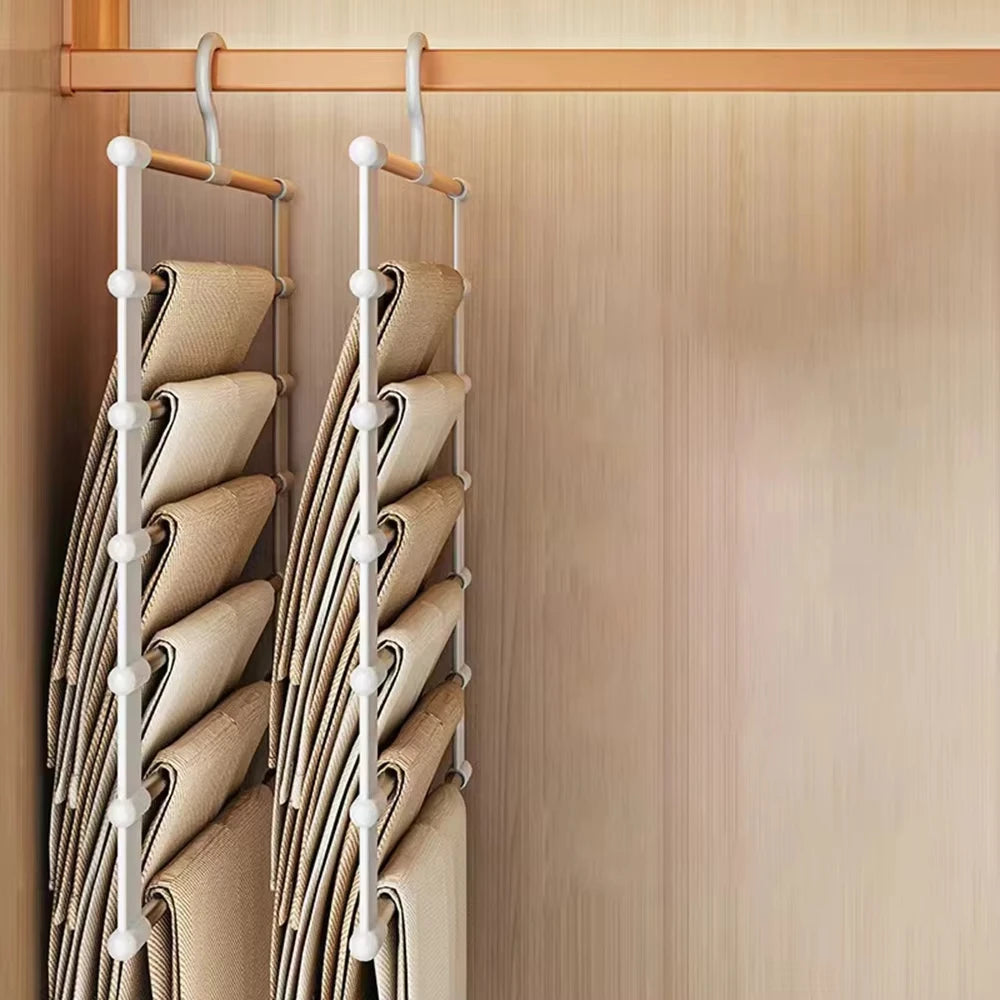 Multi-Layer Space-Saving Trouser Hanger