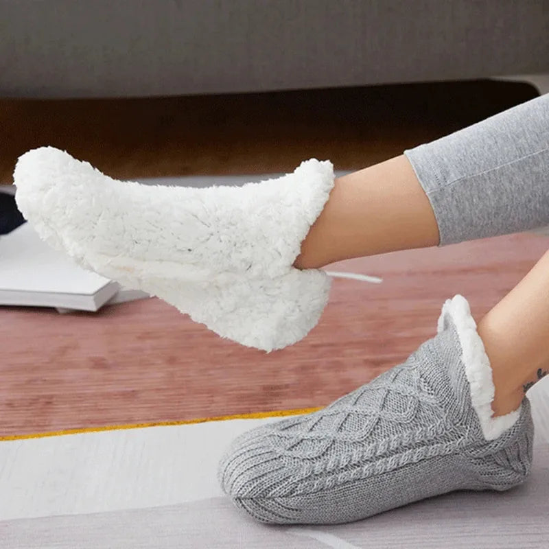 Fuzzy Non-Slip Slipper Socks