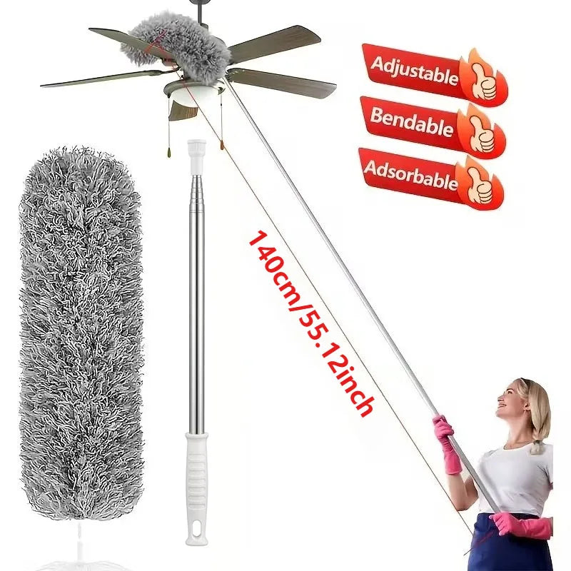 Extendable Bendable Microfiber Duster