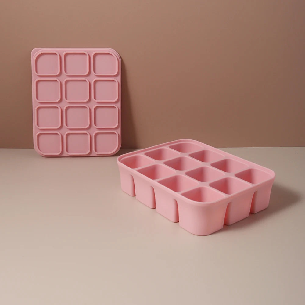 Silicone Freezer Tray with Lid