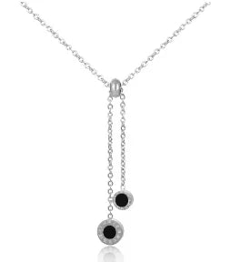Gold-Tone Stainless Steel Textured Necklace