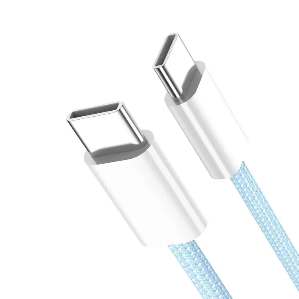 Braided USB-C to USB-C Charging Cable, 60W