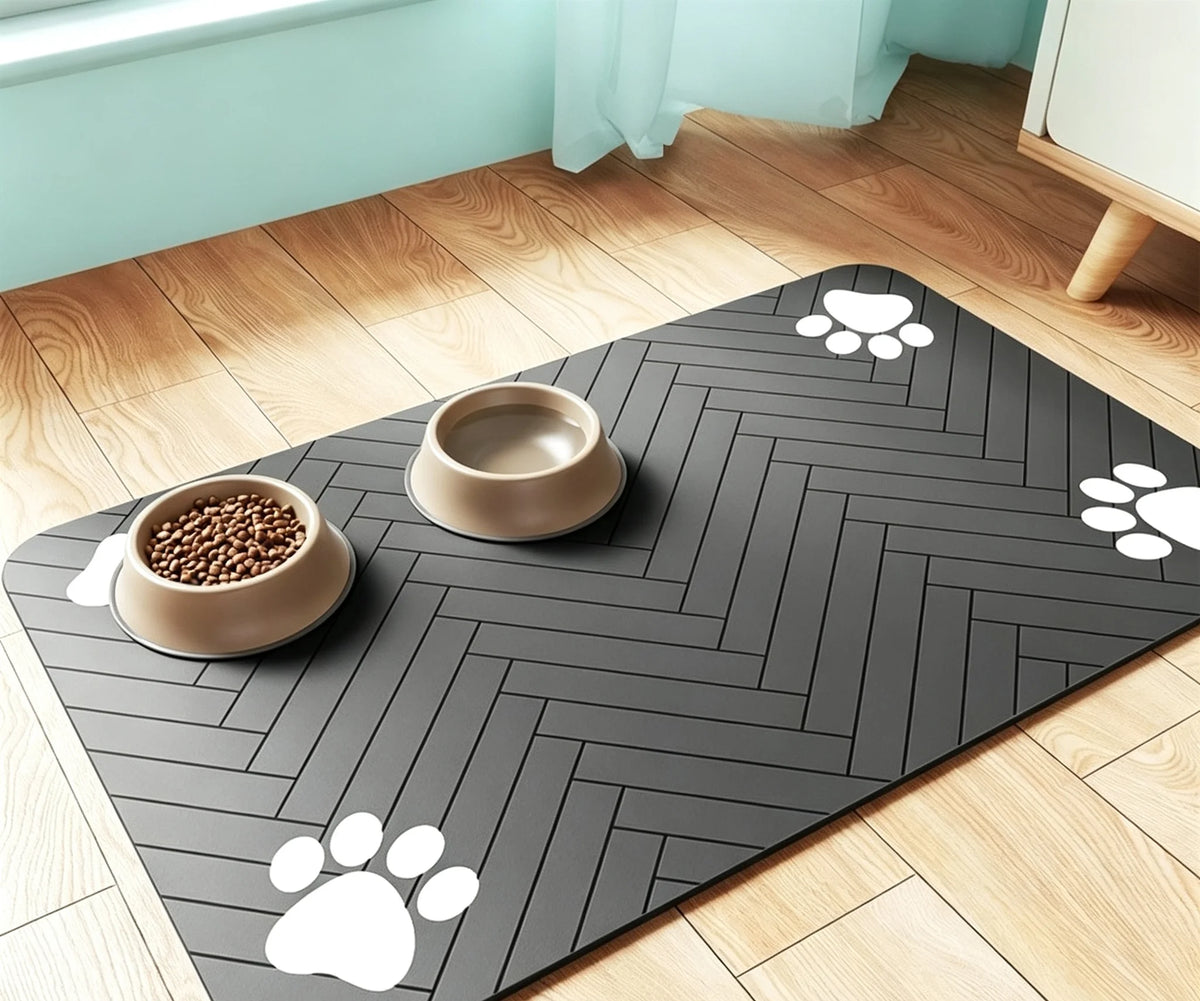 Absorbent Pet Bowl Mat