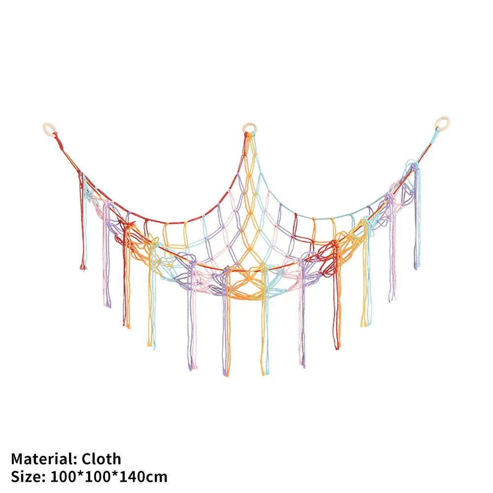 Corner Toy Storage Hammock Net