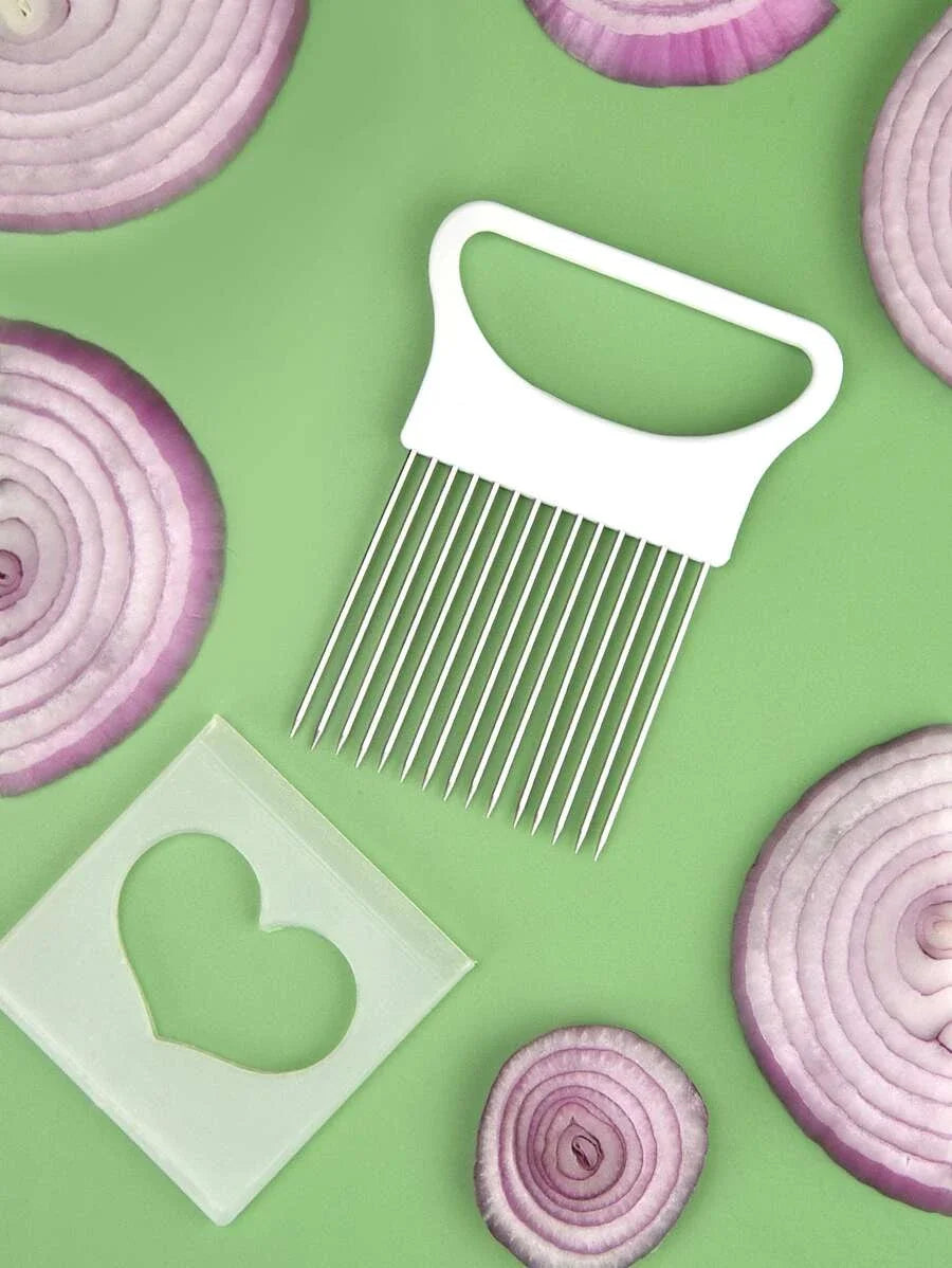 Onion Holder Slicing Guide