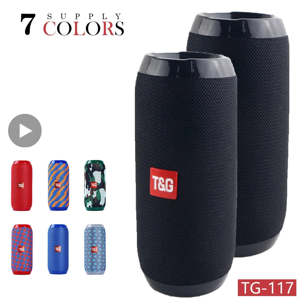 Portable Bluetooth 5.3 Speaker with FM Radio