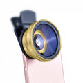 Clip-On Phone Lens Kit: Wide-Angle & Macro