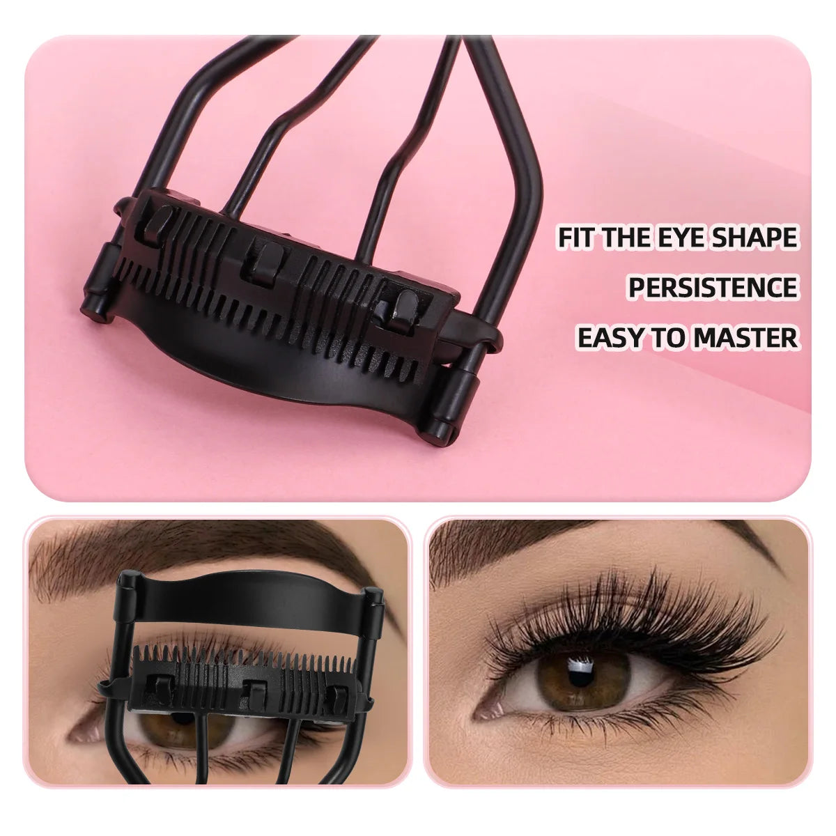 Eyelash Curler with Refill Pads