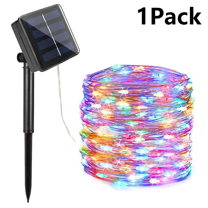Solar Fairy String Lights, Outdoor