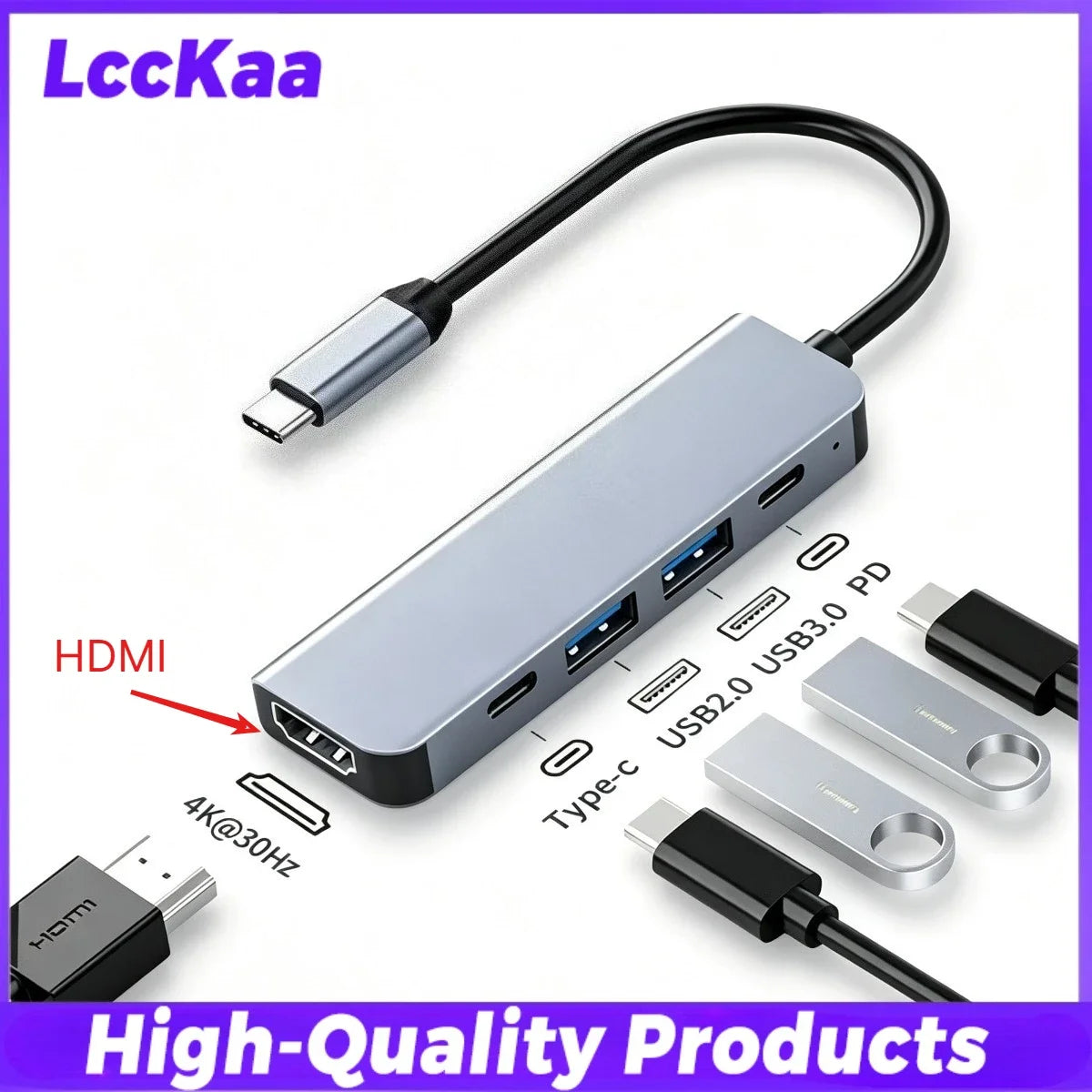 USB-C Multiport Hub Adapter