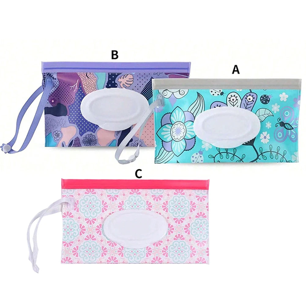 Refillable Travel Wipes Case
