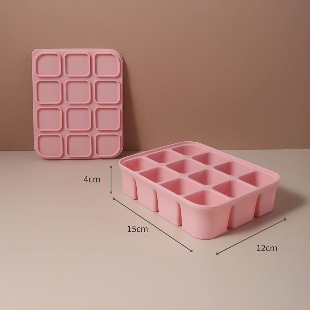 Silicone Freezer Tray with Lid