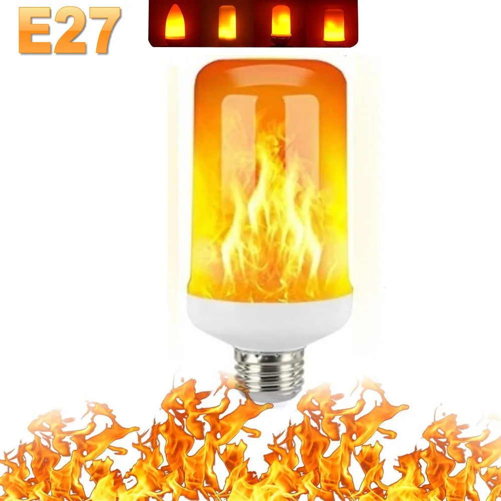 Flickering Flame Effect LED Bulb