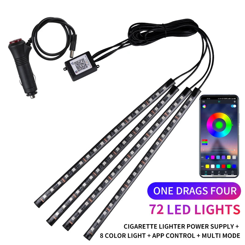 Car Footwell LED Kit