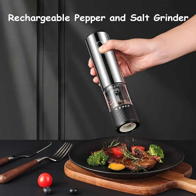 Rechargeable Electric Salt & Pepper Grinder