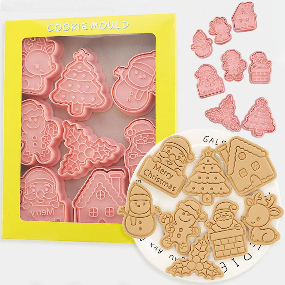 Christmas Cookie Mould Set