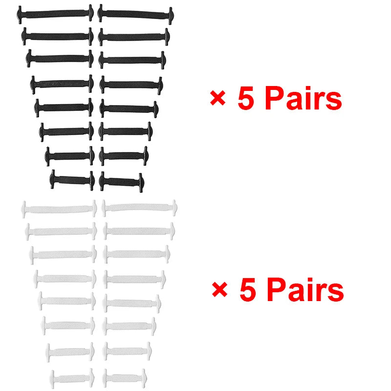 No-Tie Silicone Shoelaces