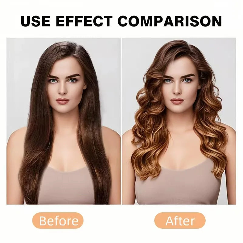 Heatless Satin Curling Rod: Overnight Curls, No Heat