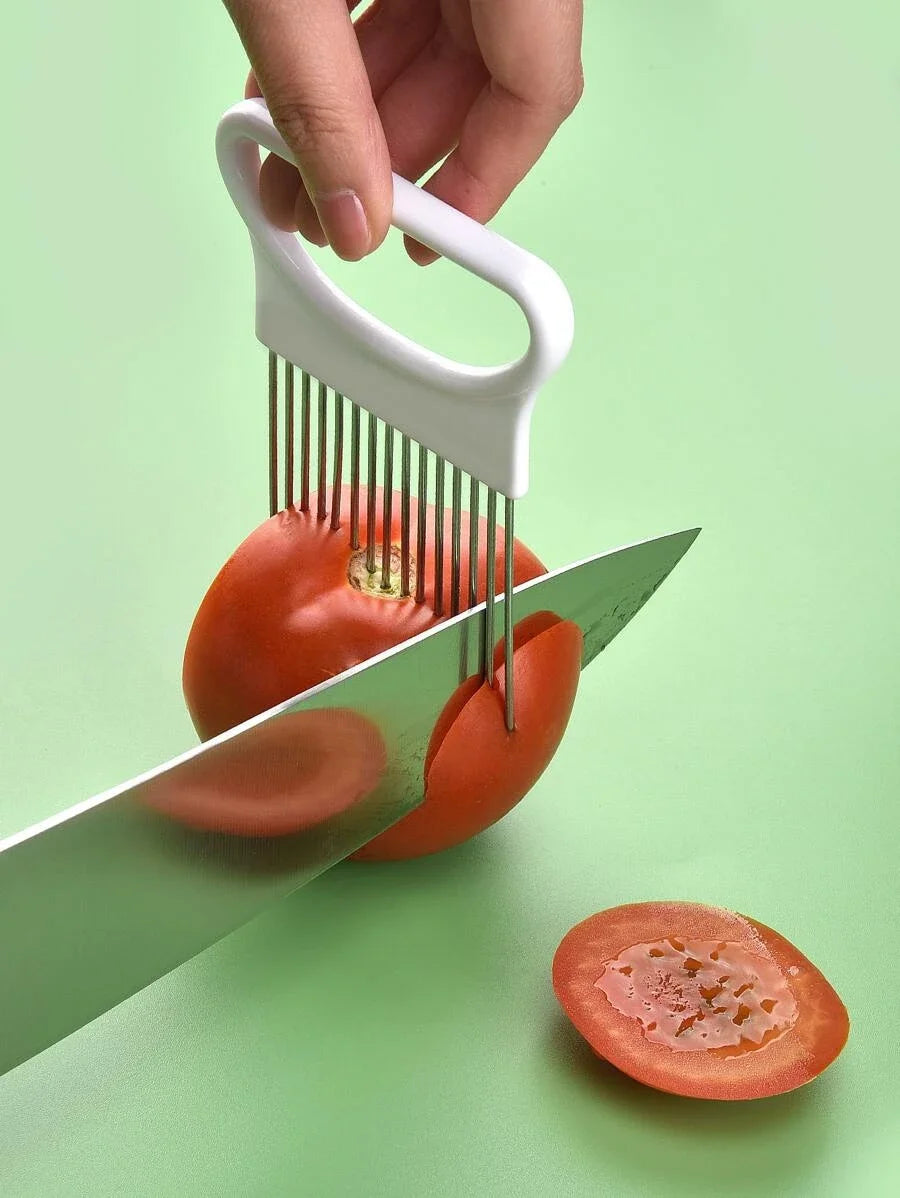 Onion Holder Slicing Guide
