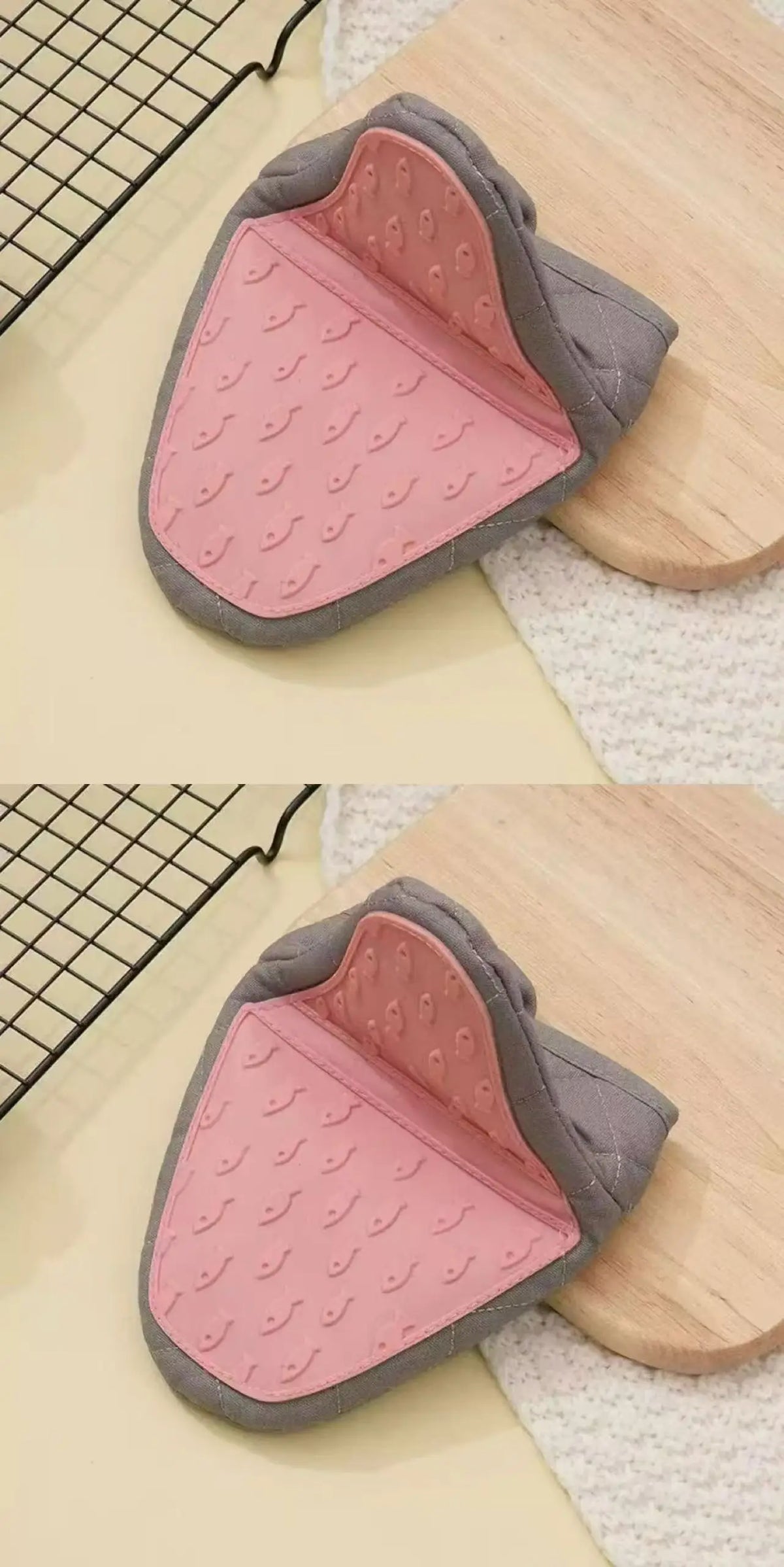 Fish-Shaped Silicone Oven Mitts