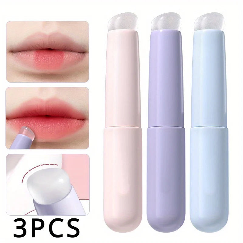 Silicone Lip Brush with Cap