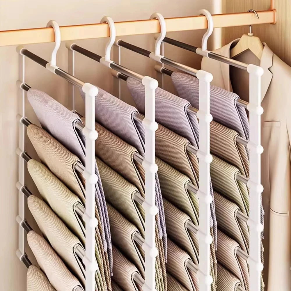 Multi-Layer Space-Saving Trouser Hanger