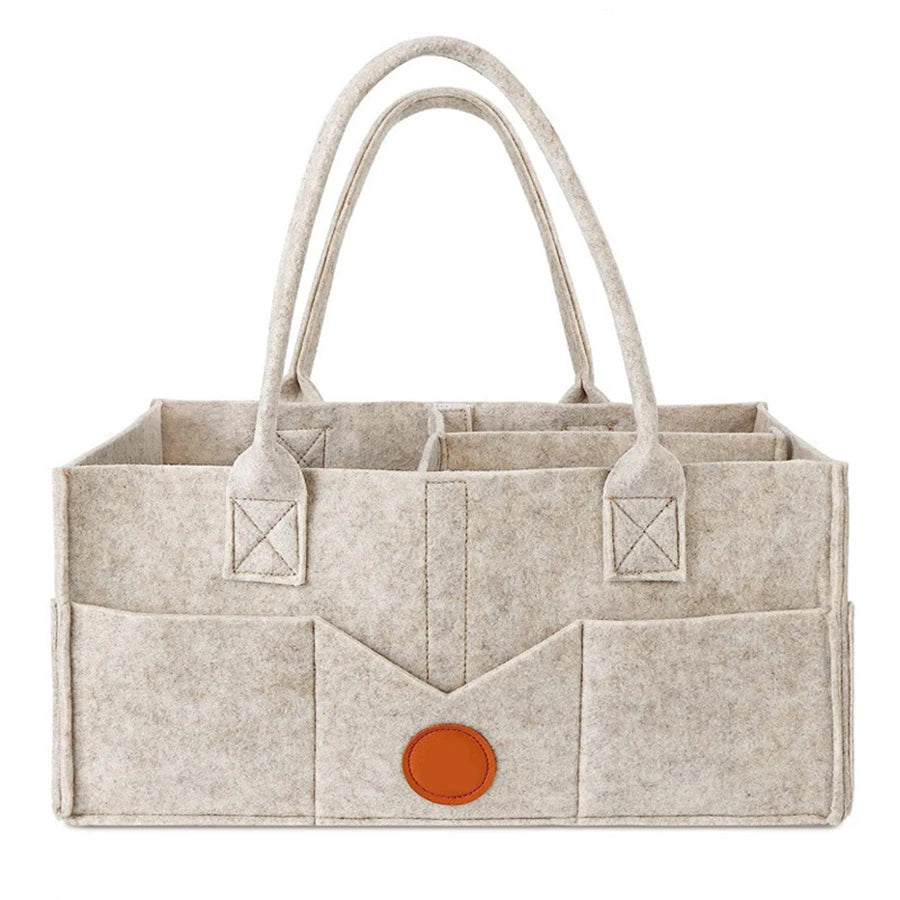 Felt Diaper Caddy Organizer