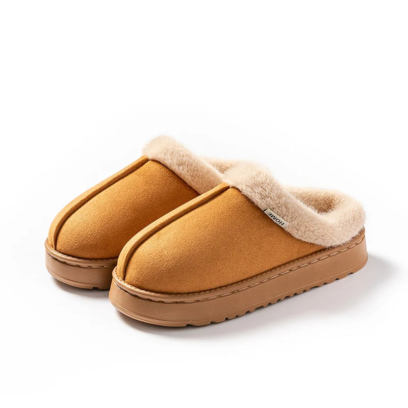 Fluffy Lined Slippers