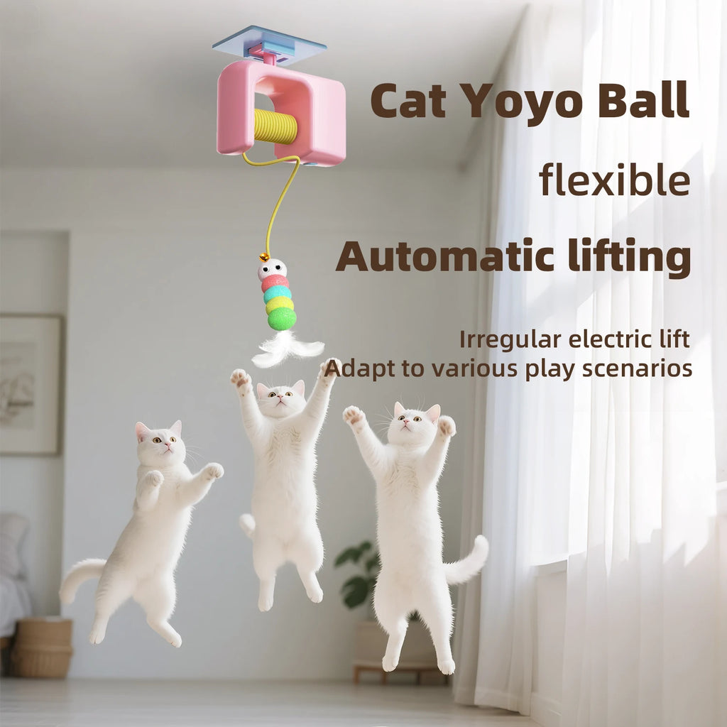 Automatic Door-Hanging Cat Teaser