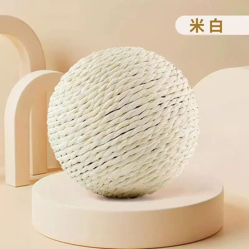 Sisal Cat Scratcher Ball Toy