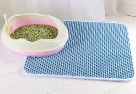 Double-Layer Cat Litter Trapping Mat