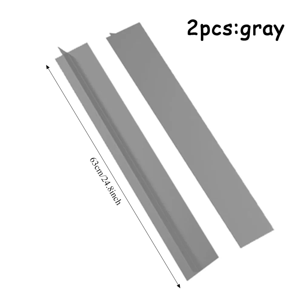 Silicone Stove Gap Covers, 2-Pack