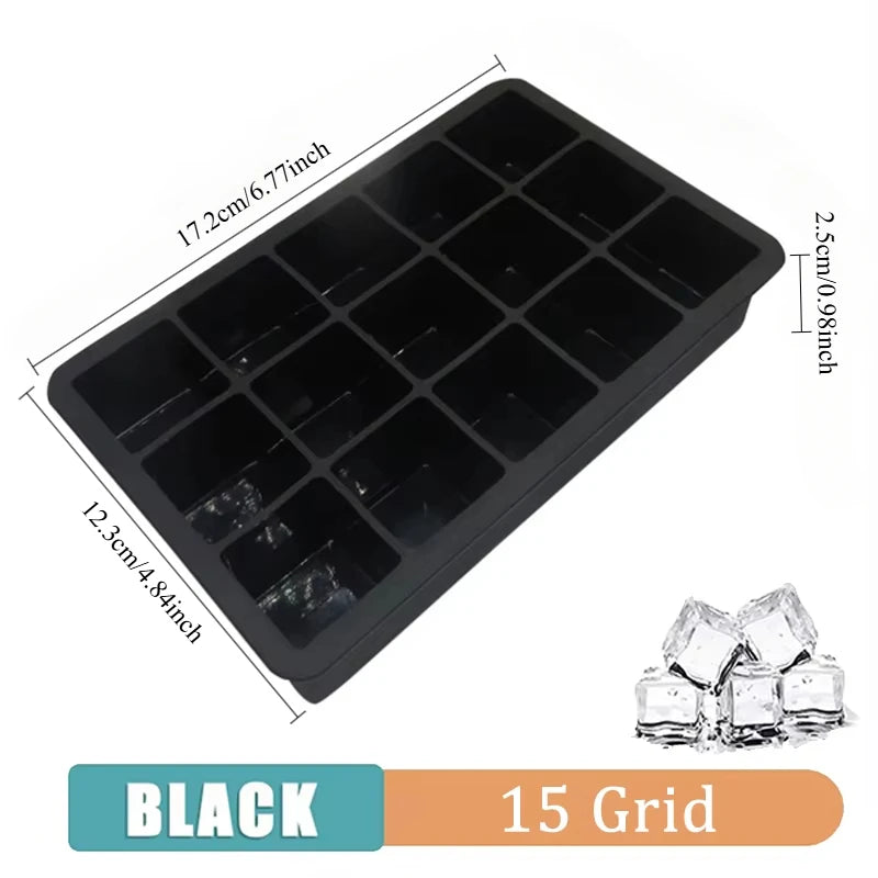 Silicone Ice Cube Mold, 4 Grids