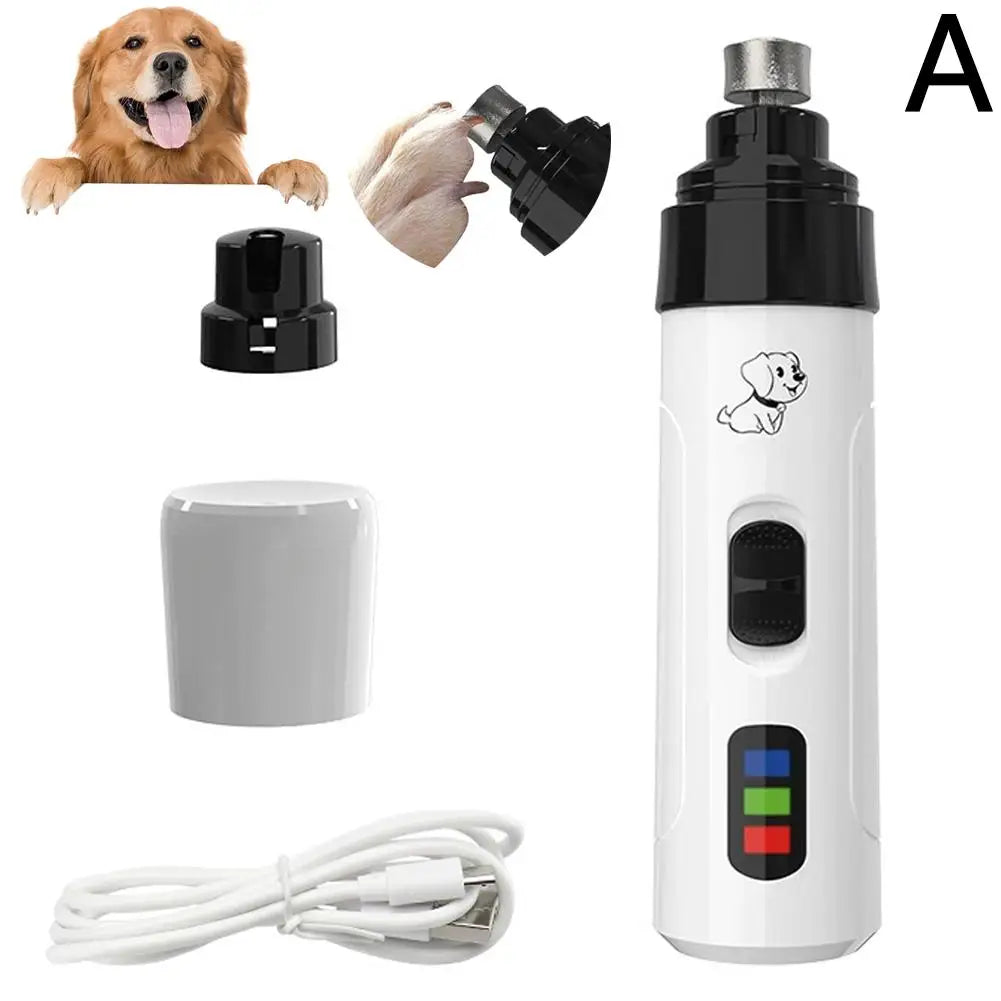 Rechargeable Low-Noise Pet Nail Grinder