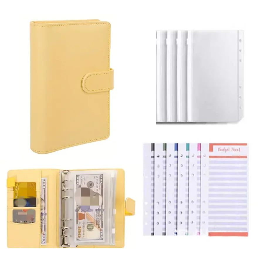 A6 Budget Binder with Cash Envelopes