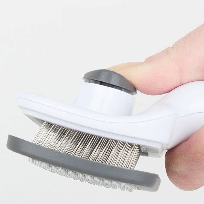 Self-Cleaning Slicker Brush for Dogs & Cats