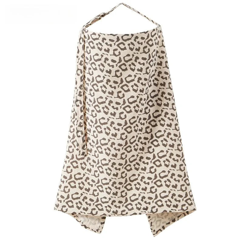 Breathable Cotton Muslin Nursing Cover