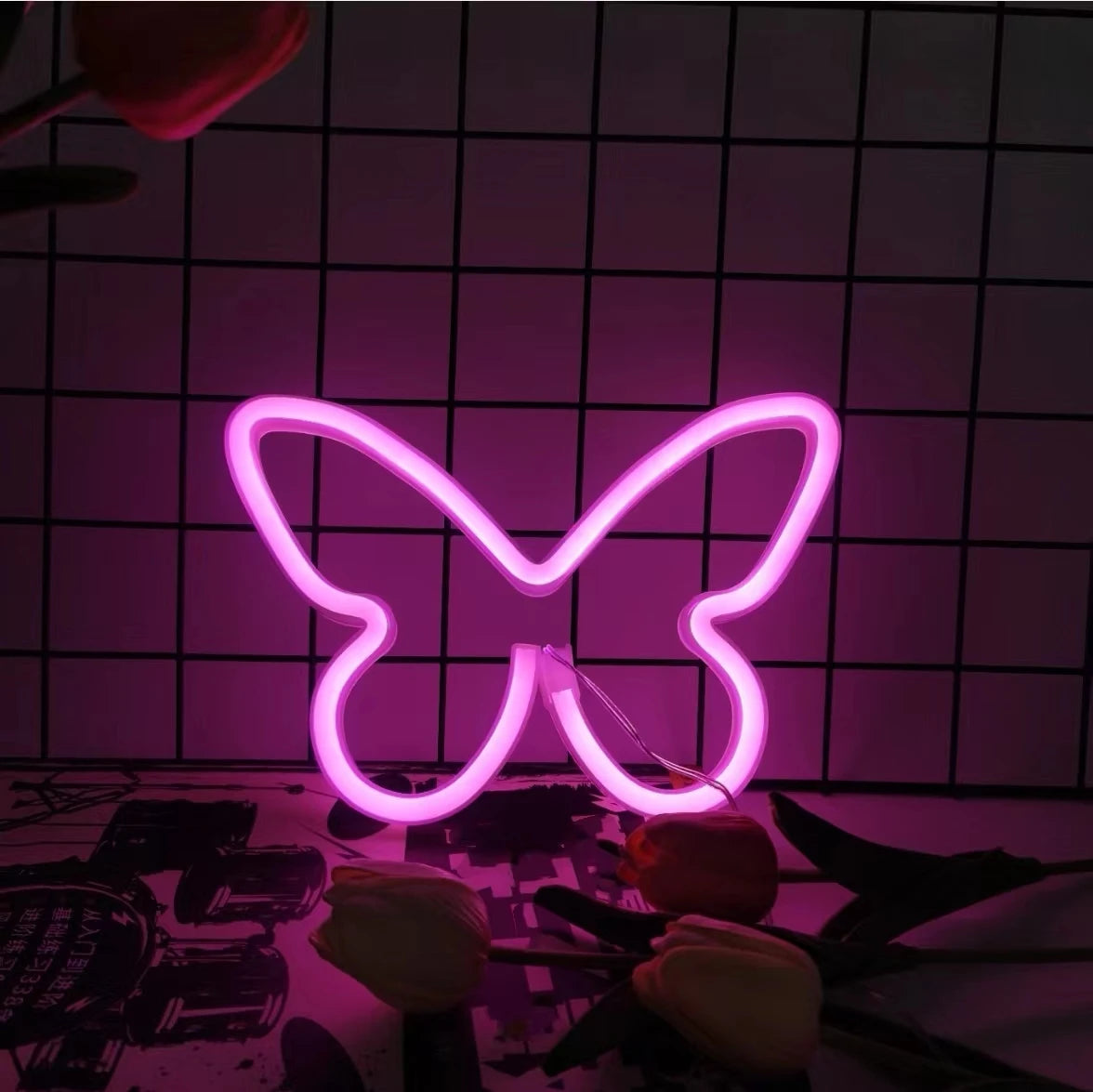 Neon-Style LED Wall Sign
