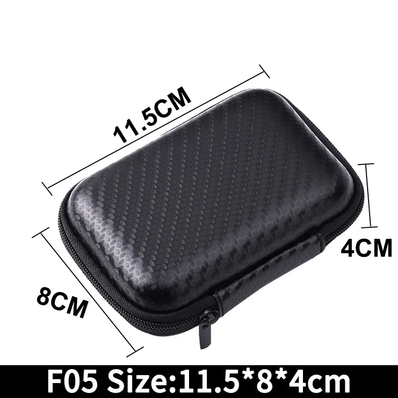 Tech & Cable Organizer Pouch, Hard Shell