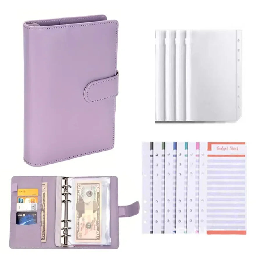 A6 Budget Binder with Cash Envelopes
