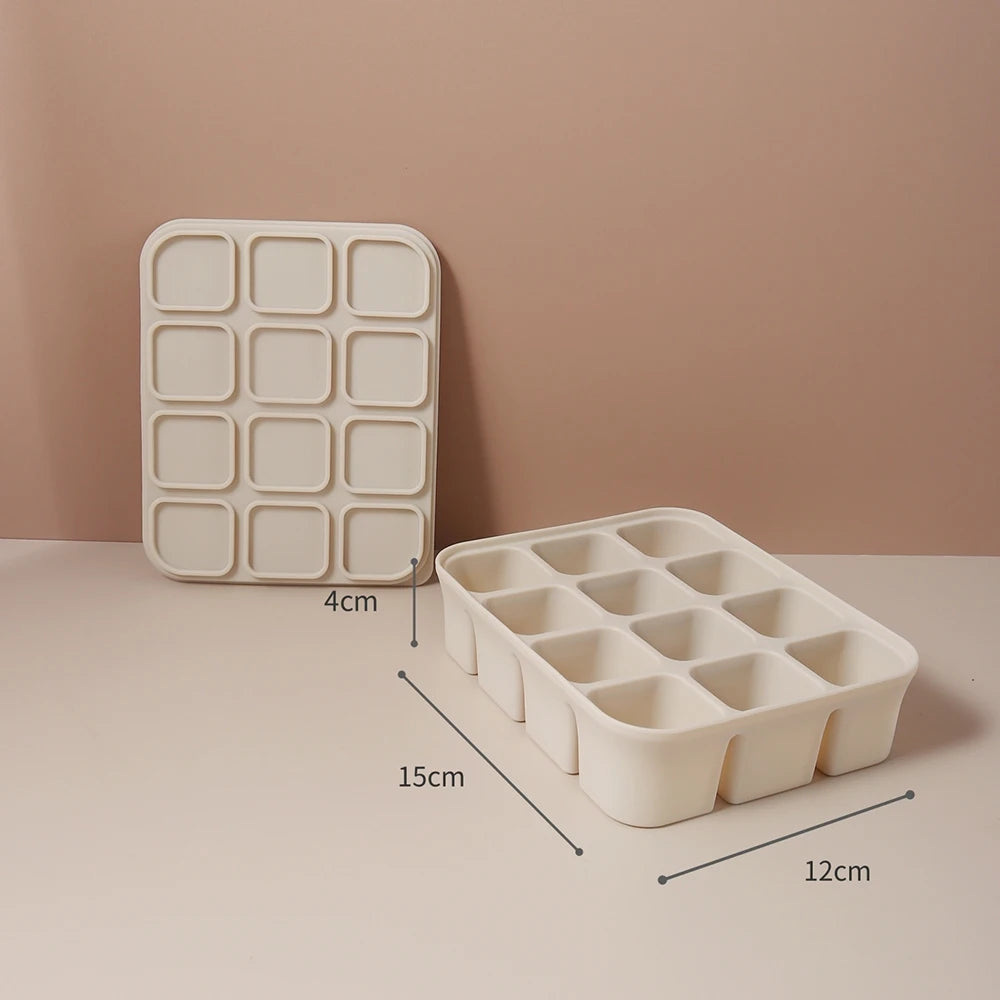Silicone Freezer Tray with Lid