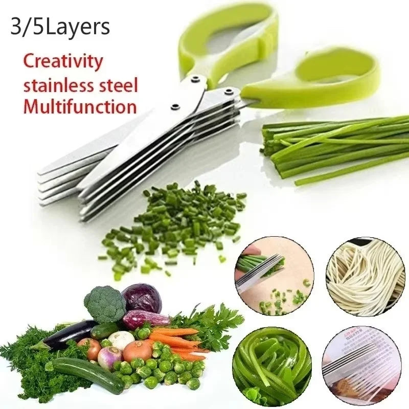 5-Blade Herb Scissors