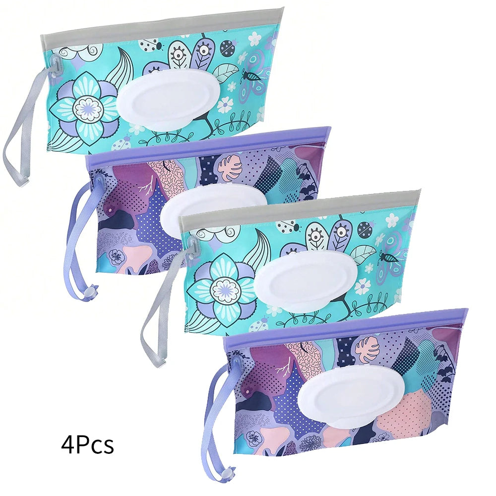 Refillable Travel Wipes Case