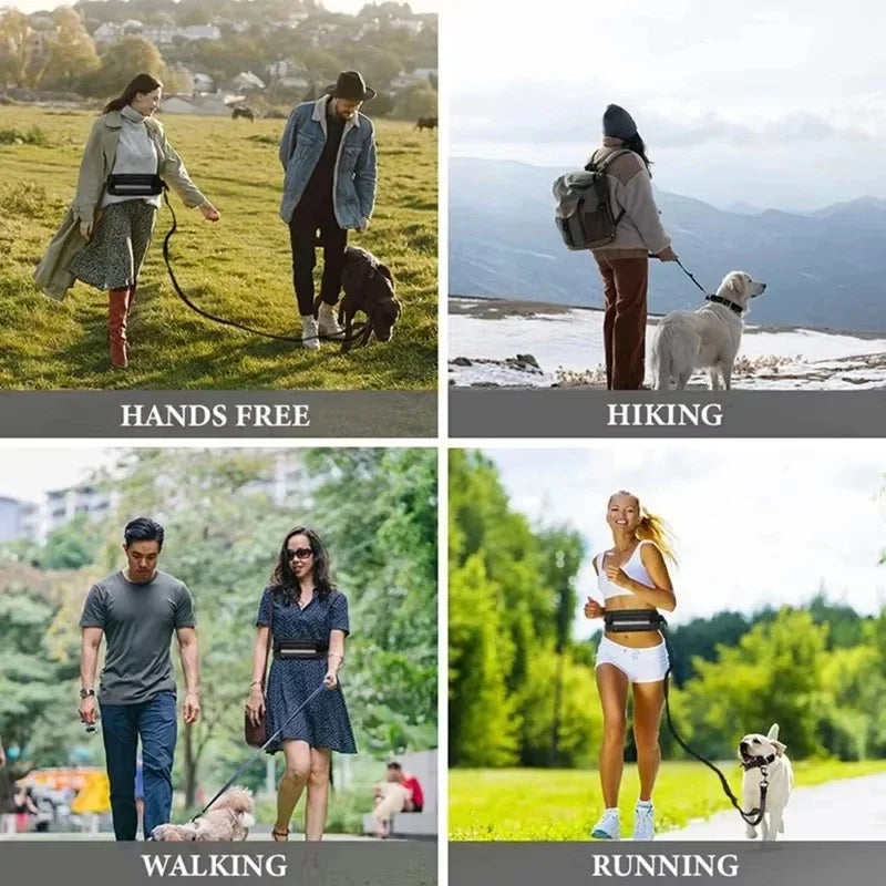 Hands-Free Waist Dog Leash
