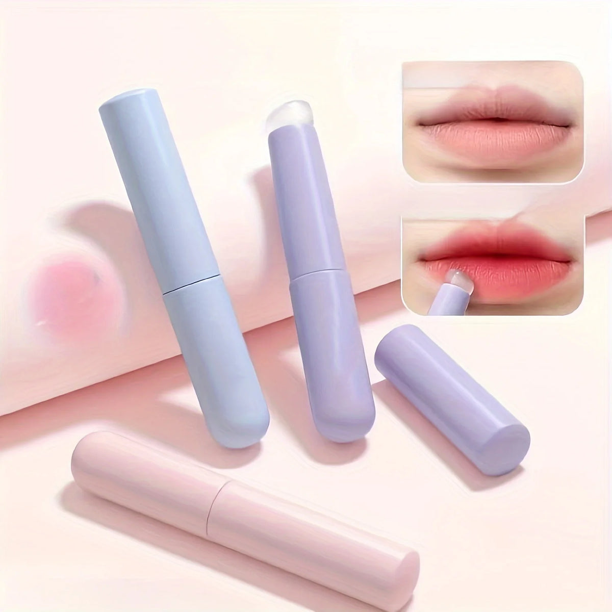 Silicone Lip Brush with Cap