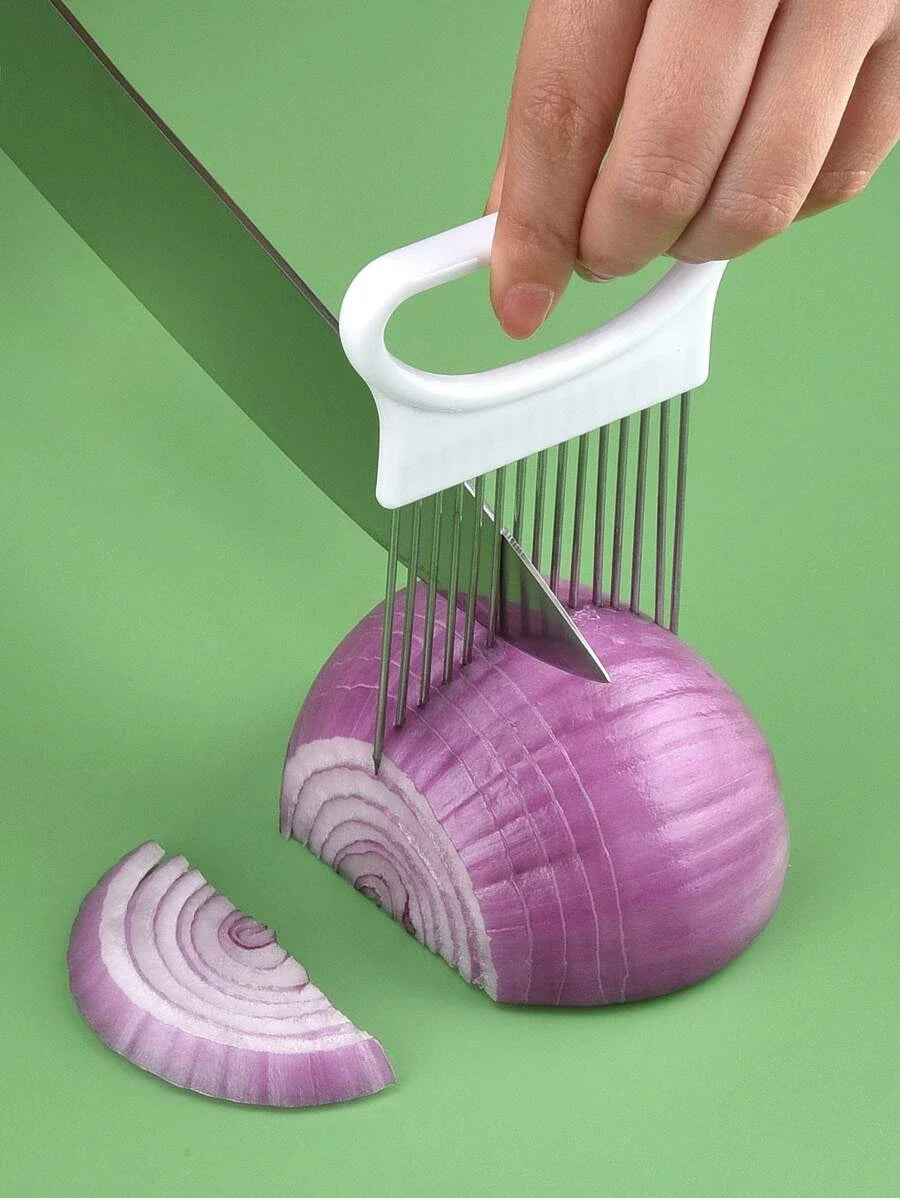 Onion Holder Slicing Guide