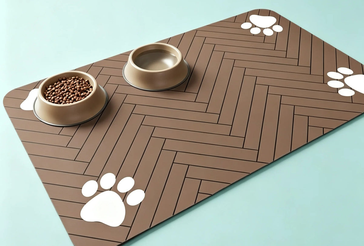 Absorbent Pet Bowl Mat