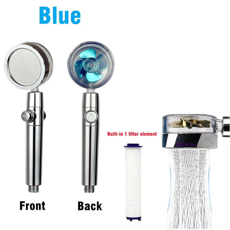 Turbo Fan Handheld Shower Head